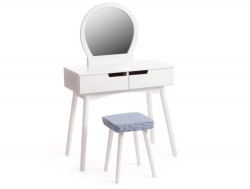 Туалетный столик с зеркалом и табуретом Secret De Maison Fabron mod. TT-DT033