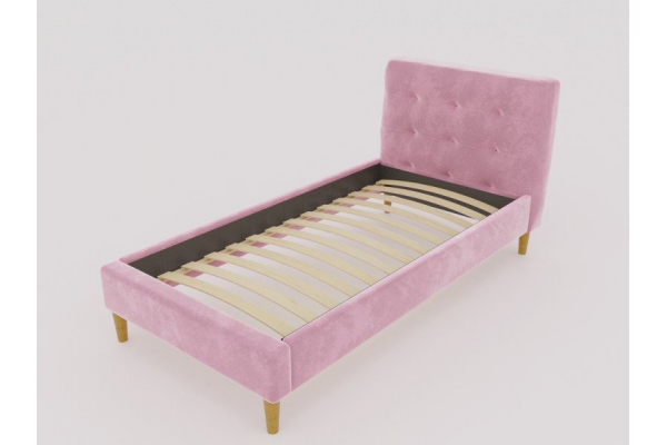 Кровать Пайли 900 розовый