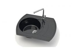 Мойка прямоугольная Мэйси Z25Q4 черный